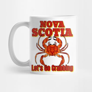 Nova Scotia, Seafood Crabs Mug